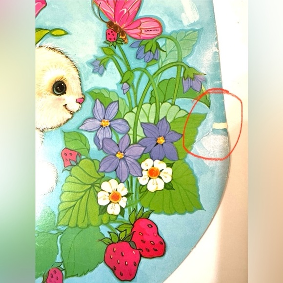 Vintage Eureka Die Cut Easter Egg And Duck Couple Decor - Picture 4 of 7